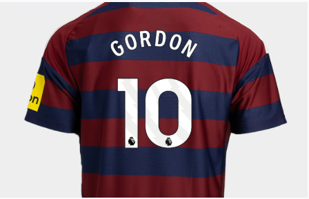 Newcastle United newcastle united adidas womens 2425 away shirt – 10 gordon Collection - Football Kits & Footwear