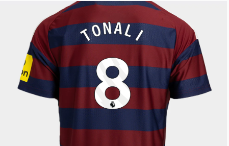 Newcastle United newcastle united adidas womens 2425 away shirt – 8 tonali Collection - Football Kits & Footwear