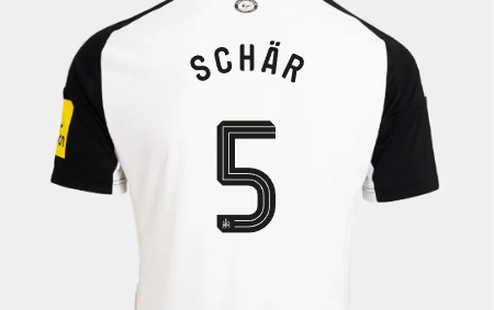 Newcastle United newcastle united adidas womens 2425 home shirt – 5 schär Collection - Football Kits & Footwear