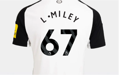 Newcastle United newcastle united adidas womens 2425 home shirt – 67 l.miley Collection - Football Kits & Footwear