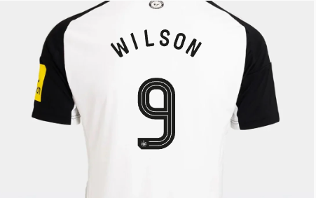Newcastle United newcastle united adidas womens 2425 home shirt – 9 wilson Collection - Football Kits & Footwear