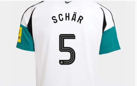 Newcastle United newcastle united adidas womens 2425 third shirt – 5 schär Collection - Football Kits & Footwear