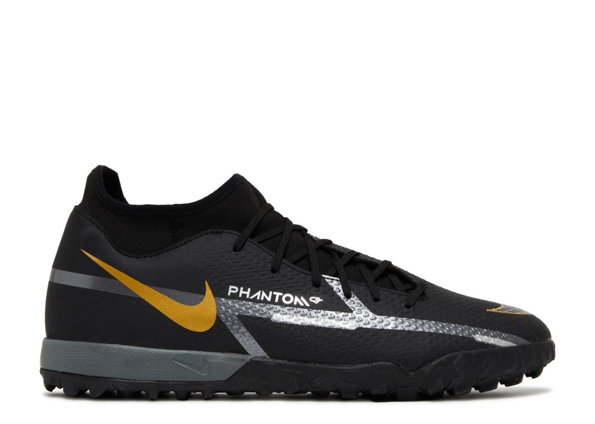 Newcastle United nike phantom gt2 academy df tf 8216black metallic dark grey Collection - Football Kits & Footwear